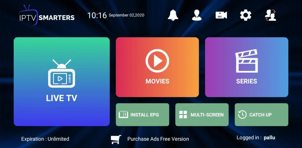 Setup IPTV on Smart TV